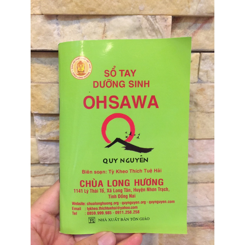 SỔ TAY DƯỠNG SINH OHSAWA QUY NGUYÊN