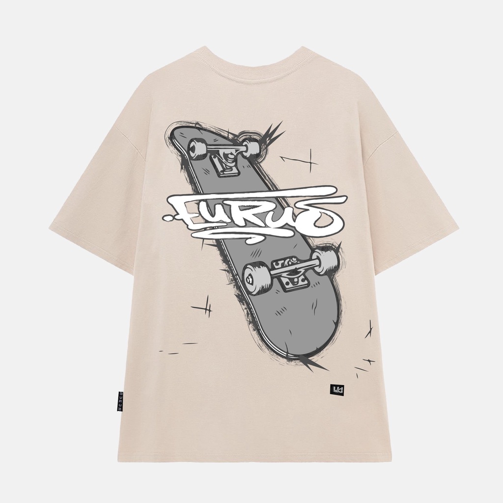 Áo thun tay lỡ SKATE TEE / BEGIE