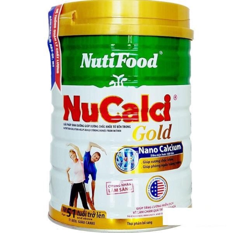 Sữa bột Nucalci Gold lon 800g.