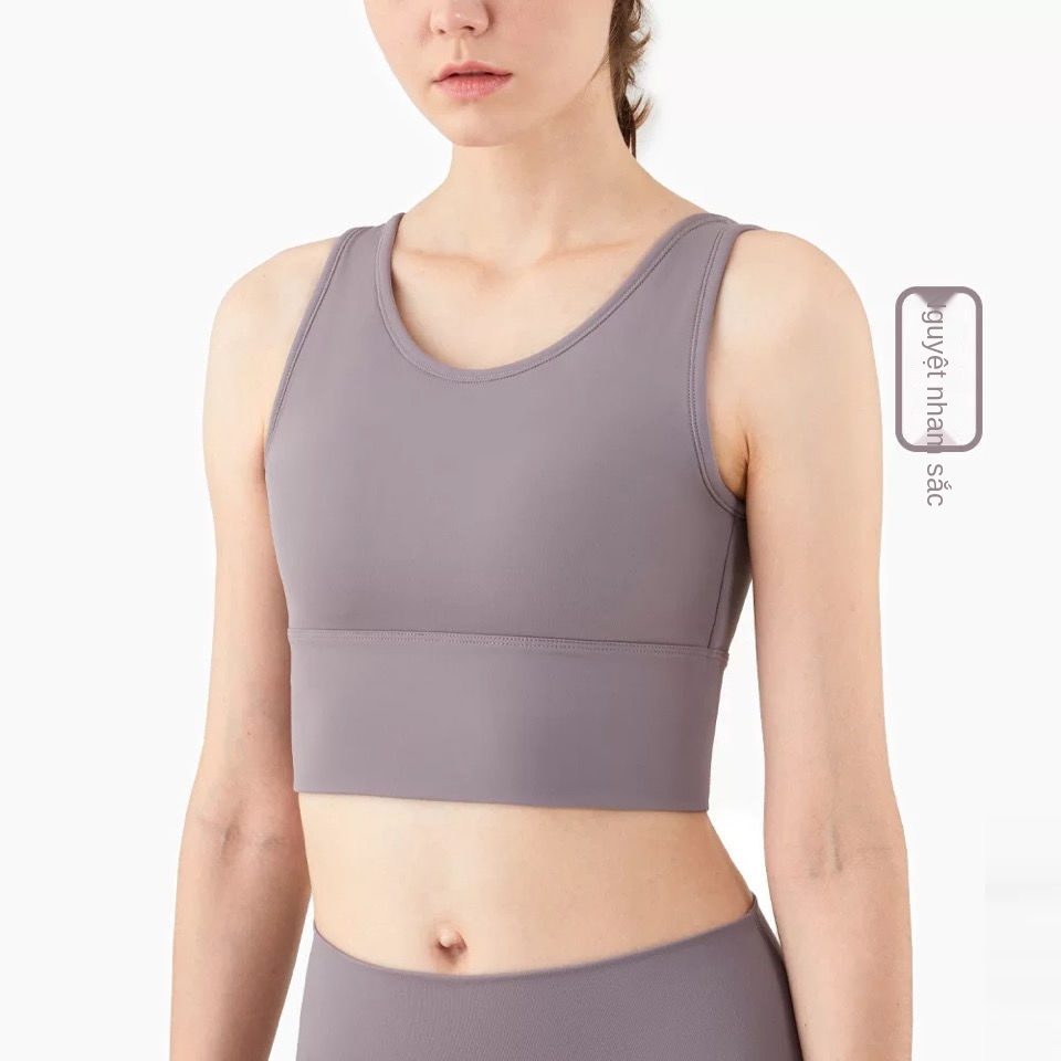 ┋☽☑lululemon Trang web chính thức của yoga mặc áo ngực phụ nữ đồ lót làm đẹp lưng chống sốc quần tập thể dục