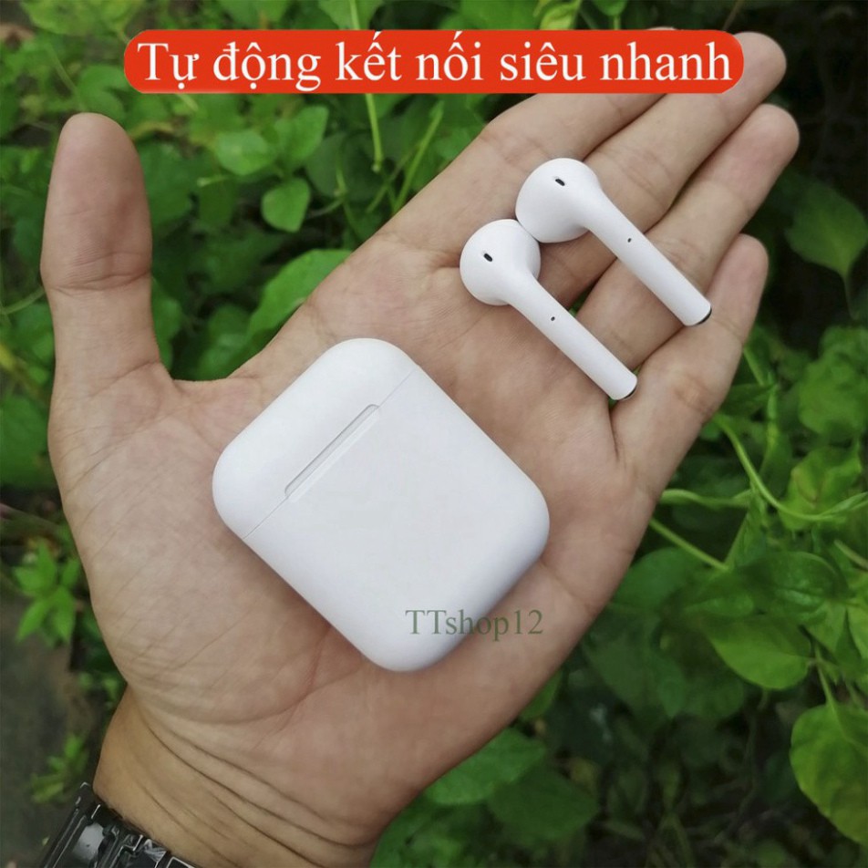 GIÁ GIẬT MINH [VIDEO SO SÁNH] Tai Nghe Bluetooth InPods 12 Chính hãng Chống Nước IPX4 Cảm Biến 1 chạm âm thanh siêu hay 