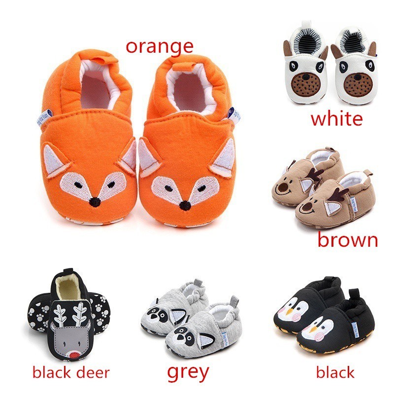 Giày mềm hình động vật đáng yêu cho bé trai và bé gái
