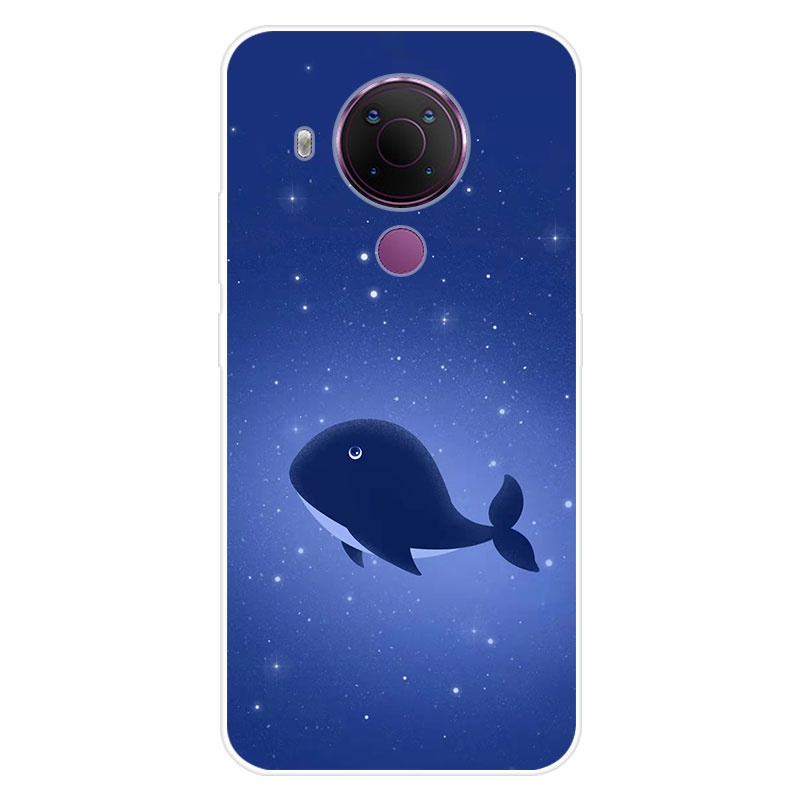 Ốp điện thoại TPU mềm in hình hoạt họa cho Nokia 5.4