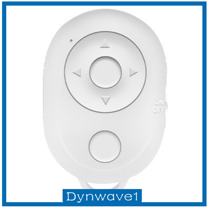 [DYNWAVE1] Portable Bluetooth Camera Shutter Remote Control Wireless Selfie Button Clicker for Photos Videos