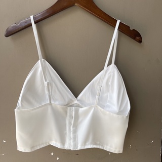 Áo Toplette cup tam giác màu đen basic Cô Kim 7