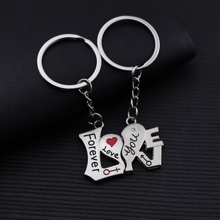 Móc Khóa Tình Yêu LOVE ghép vào nhau