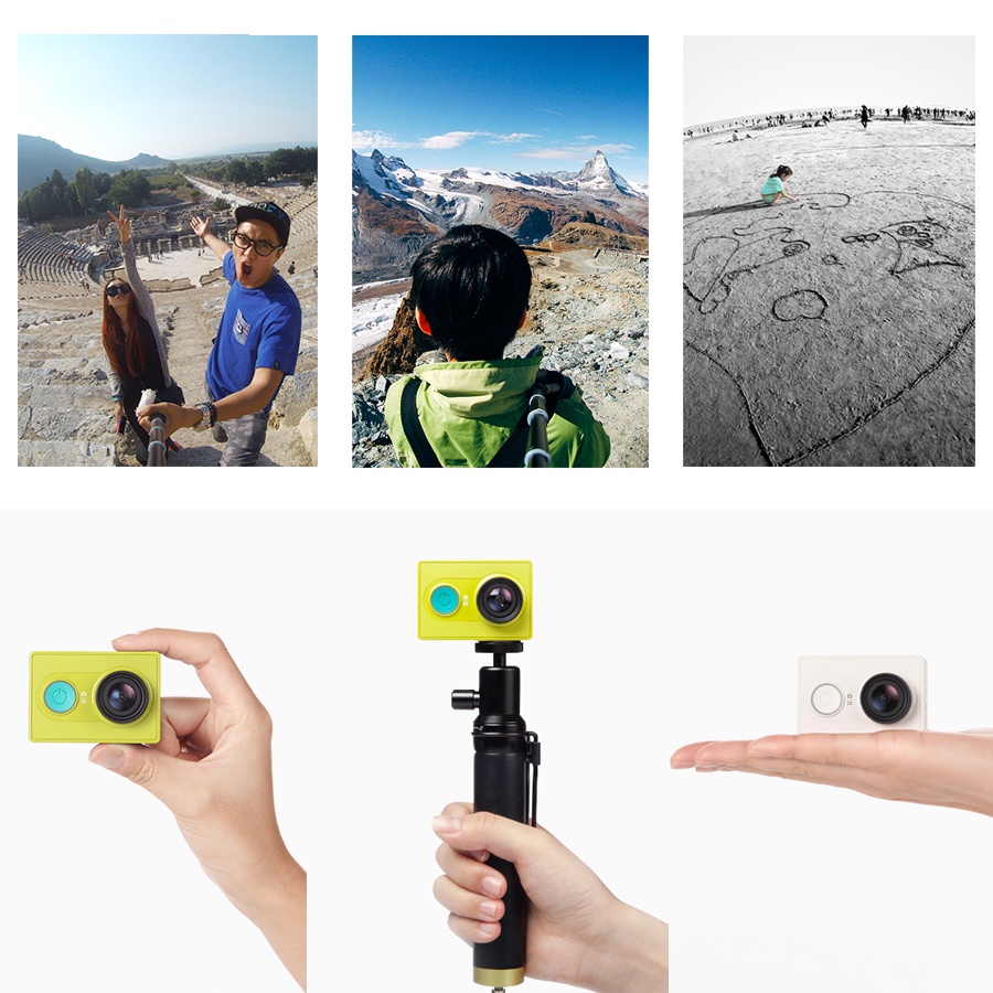 Xiaomi Yi Action Camera quay full HD (16MP)