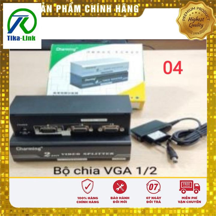 Bộ Hub Chia VGA (Xả Kho) Bộ Hub Chia VGA 1 ra 2 | BigBuy360 - bigbuy360.vn