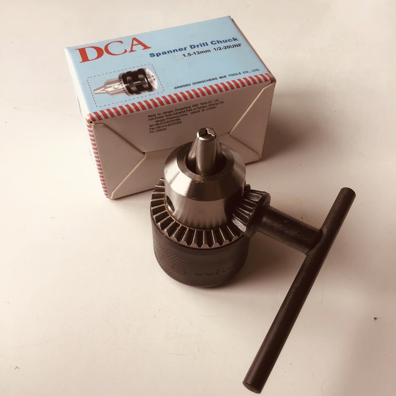 Đầu khoan sắt 13mm ren 13mm hiệu DCA