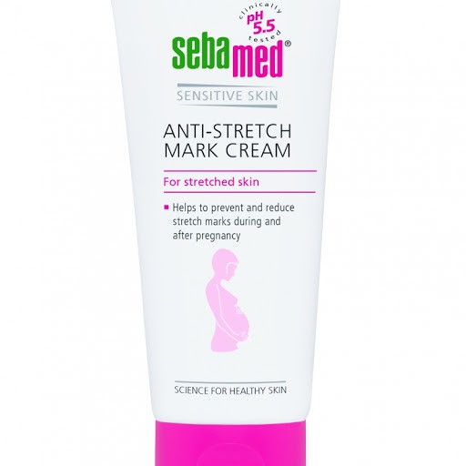 KEM NGĂN NGỪA VÀ LÀM GIẢM VẾT RẠN KHI MANG THAI VÀ SAU SINH SEBAMED PH 5.5 ANTI STRETCH MARK CREAM 200ML CHÍNH HÃNG - 61