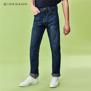 Quần jeans dài GIORDANO 01111512 thiết kế trẻ trung thời trang cho nam