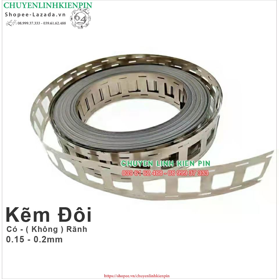 1 MÉT KẼM VUÔNG, XÉO 0.15mm, 0.2mm