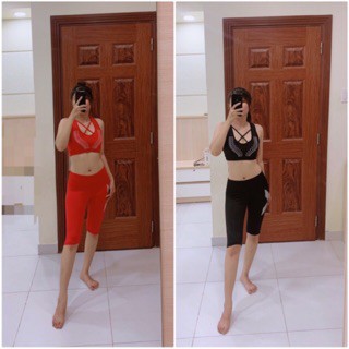 Sét lửng thể thao ,đồ tập yoga, gym, aerobic thể thao BL011[ Hỗ Trợ Đổi Trả Miễn Phí ]