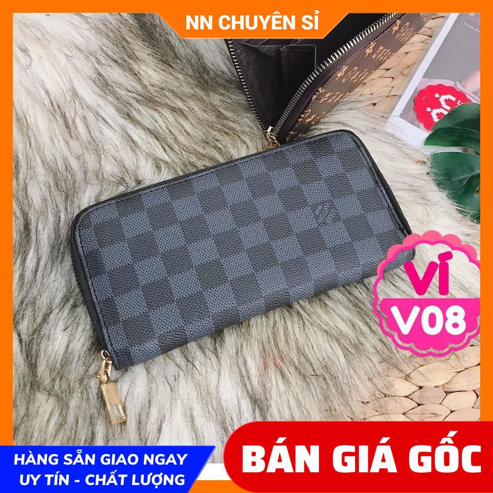 VÍ DA IN LOGO CHUẨN QC SIÊU ĐẸP ❤100% ẢNH THẬT❤ VÍ NỮ