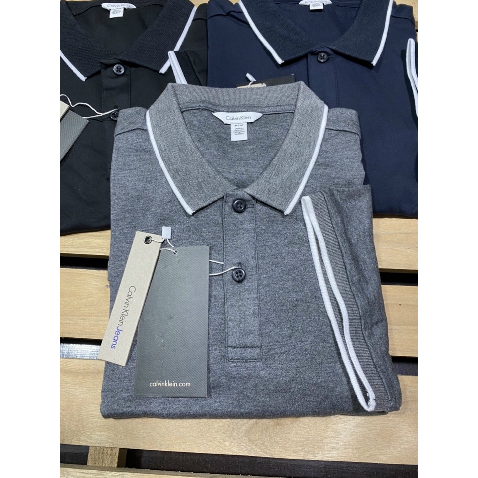 Áo polo liquid cotton vải dư