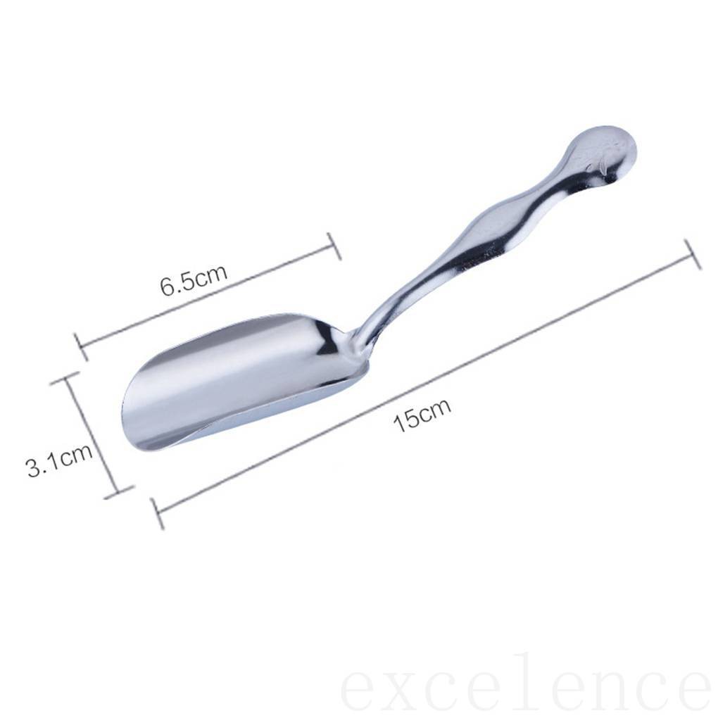 Thìa Múc Trà Kiểu Cong Bằng Thép Không Gỉ Tiện Dụng