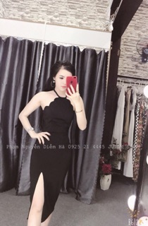 Đầm body xẻ tà