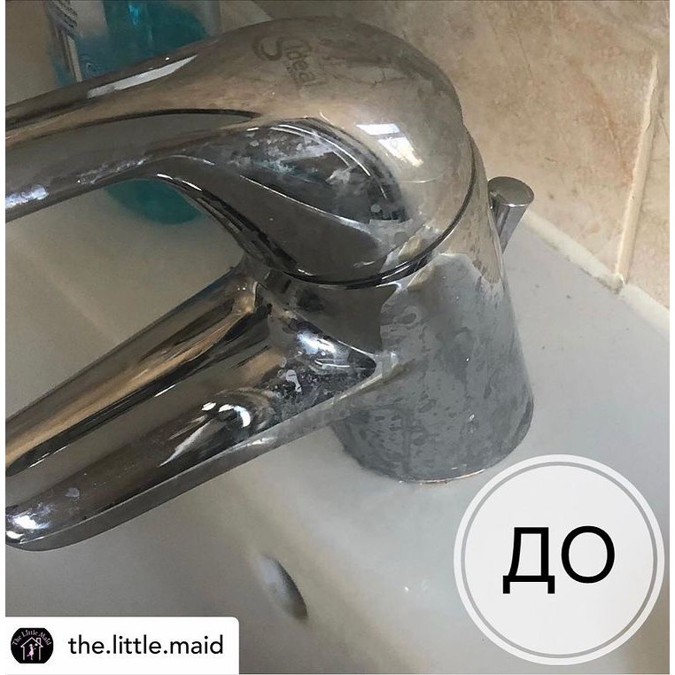 Tẩy cặn canxi nhà tắm Astonish đồ inox sen vòi không ăn mòn kim loại C6710