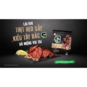 Thịt heo sấy G Kitchen gói 25g kiểu Tây Bắc vị BBQ/ kiểu Tây Bắc vị cay Tứ Xuyên | BigBuy360 - bigbuy360.vn