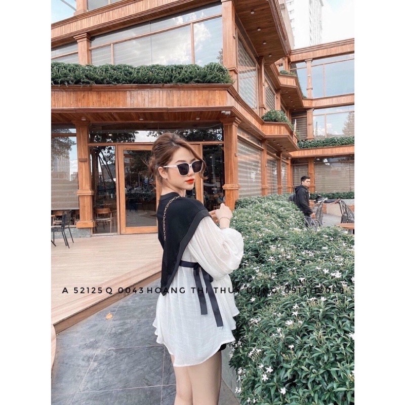 Áo bầu thu đông công sở thời trang style Hàn Quốc( kèm ảnh thật và video)