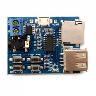 Mạch phát nhạc MP3 từ thẻ nhớ + USB
