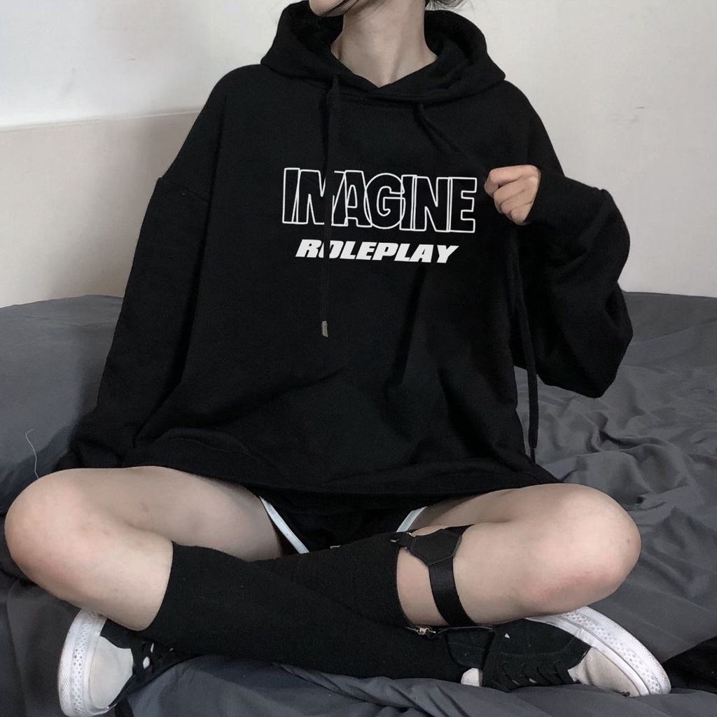 Áo Khoác Hoodie Mỏng In Họa Tiết Kiểu Hàn Quốc Thời Trang Mùa Đông 2022 Cho Nữ