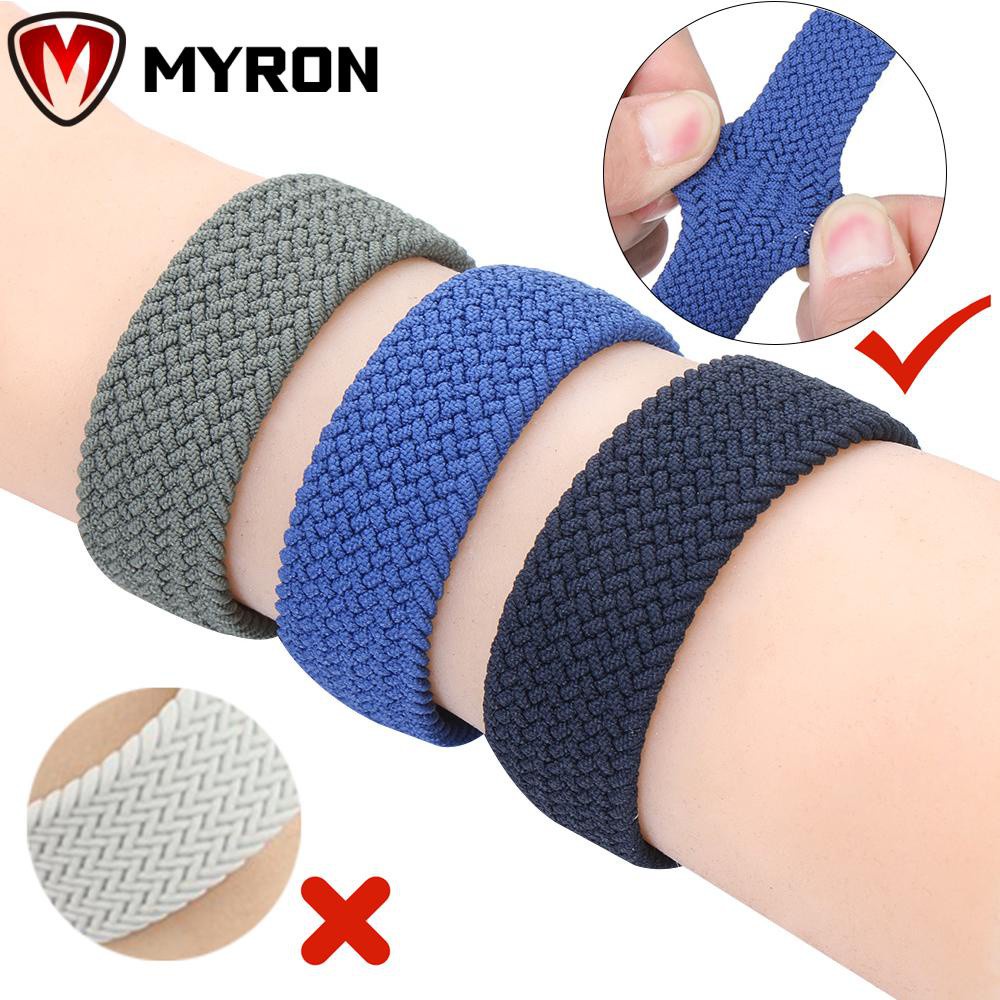 Dây Đeo Đồng Hồ Thể Thao Bằng Nylon Co Giãn Nhiều Màu Mới Cho Iwatch 38mm 42mm 40mm 44mm