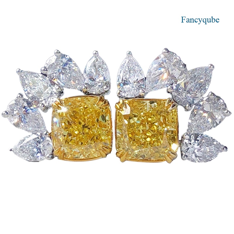 Đôi Khuyên Tai Đính Đá Thời Trang Cho Nữ