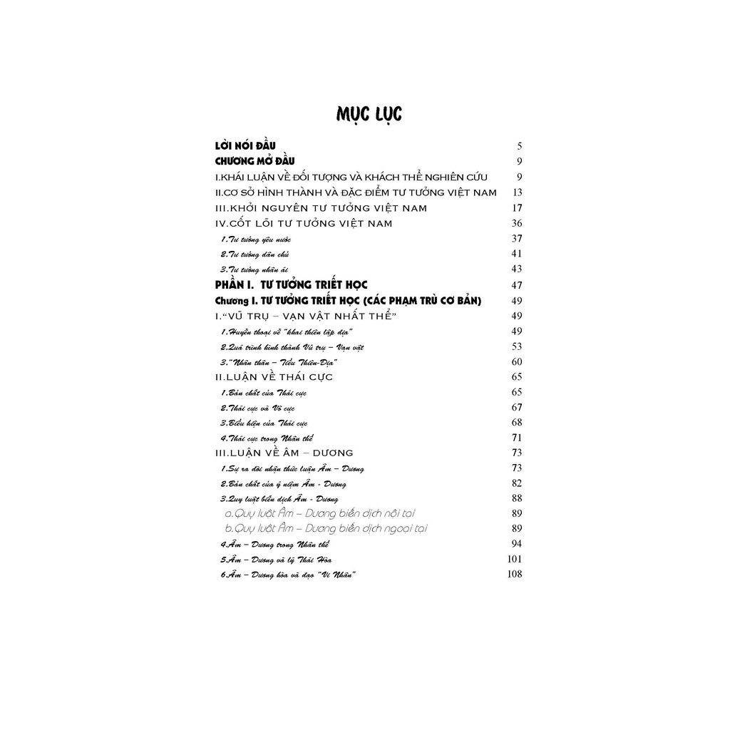 Sách - Tư Tưởng Việt Nam