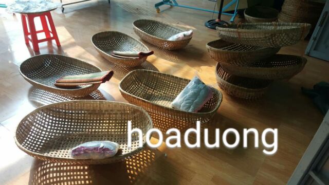 Nôi tre hun khói 90x60 đã hơ sạch dằm