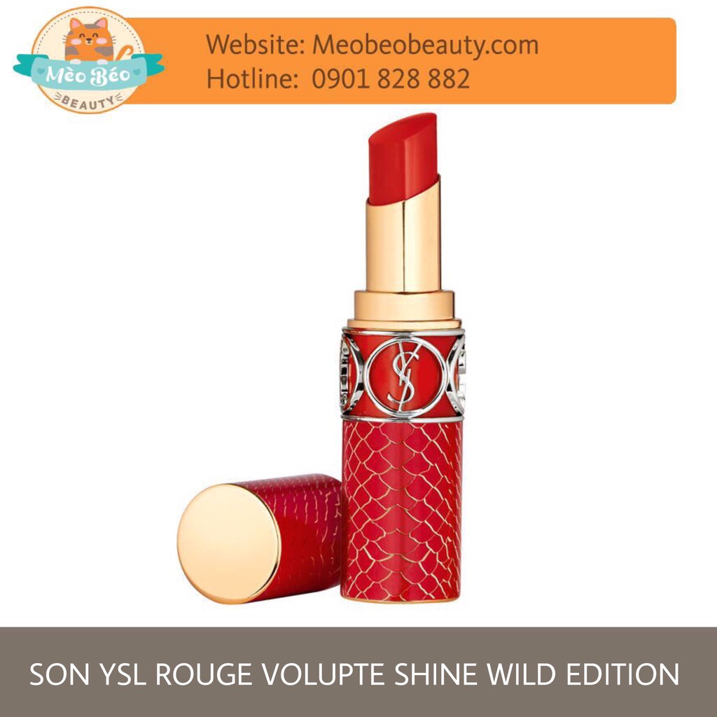 Son YSL Rouge Volupté Shine Wild Edition