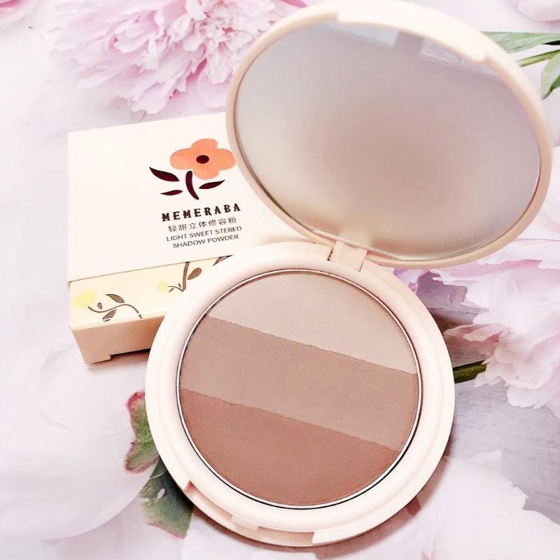 MEMERABA - Phấn tạo khối Light Sweet Stereo Shadow Powder