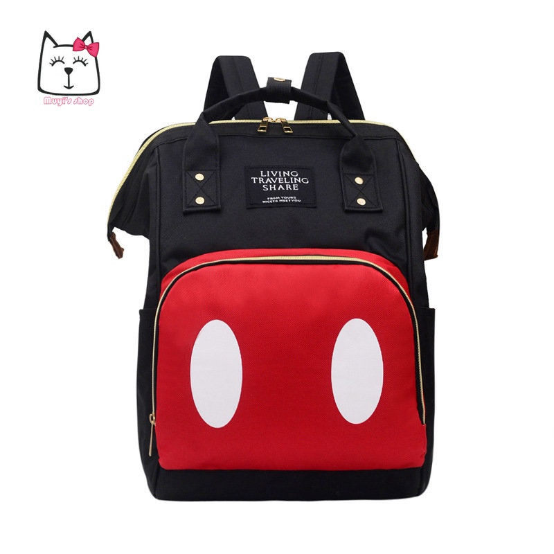 Balo Đa Năng Chống Thấm Nước Thời Trang Cho Mẹ Bỉm Sữa