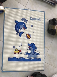 Thảm cao su hàng nhập, siêu mát cho bé