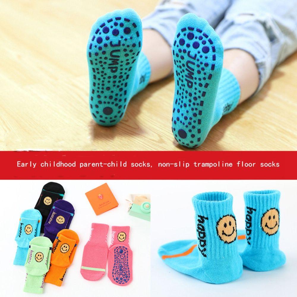 Vớ Cotton Yoga Co Giãn Giữ Ấm Mùa Thu Đông In Họa Tiết Mặt Cười BACK2LIFE