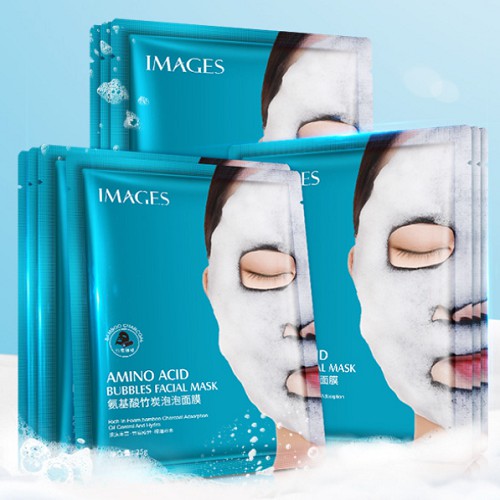 Mặt nạ Sủi bọt Thải độc Amino Acid Bumblles Facial Mask của Images | BigBuy360 - bigbuy360.vn