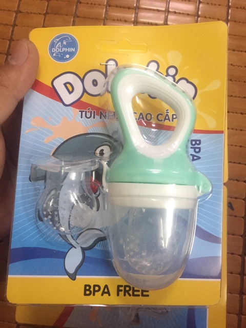 Túi tập nhai chống hóc dolphin