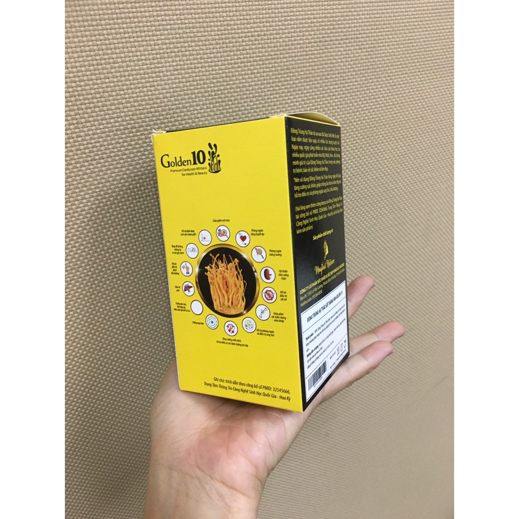 ĐÔNG TRÙNG HẠ THẢO SẤY THĂNG HOA - GOLDEN 10 | BigBuy360 - bigbuy360.vn