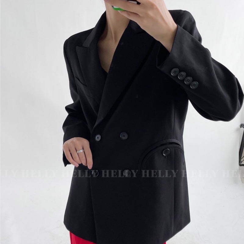 BLAZER NỮ TÚI TRÒN - TT