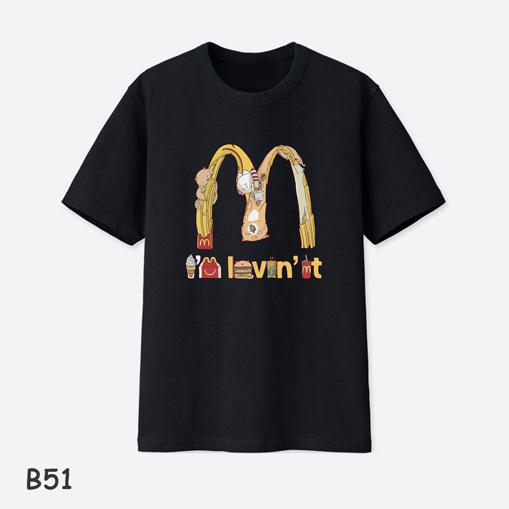 Áo Thun Mèo (Mẫu B50 - B59)