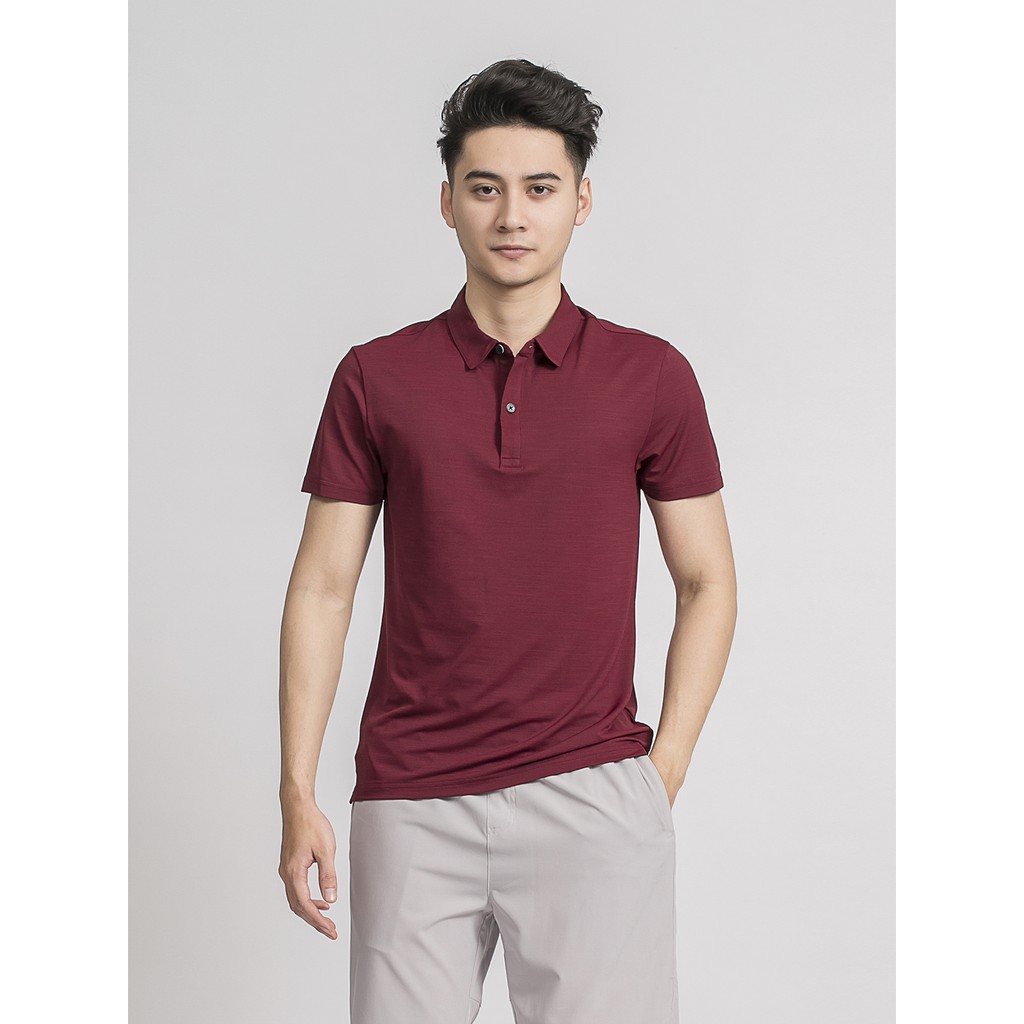 Áo thun nam ngắn tay có cổ ARISTINO mềm mượt, mát lạnh - APS022S9