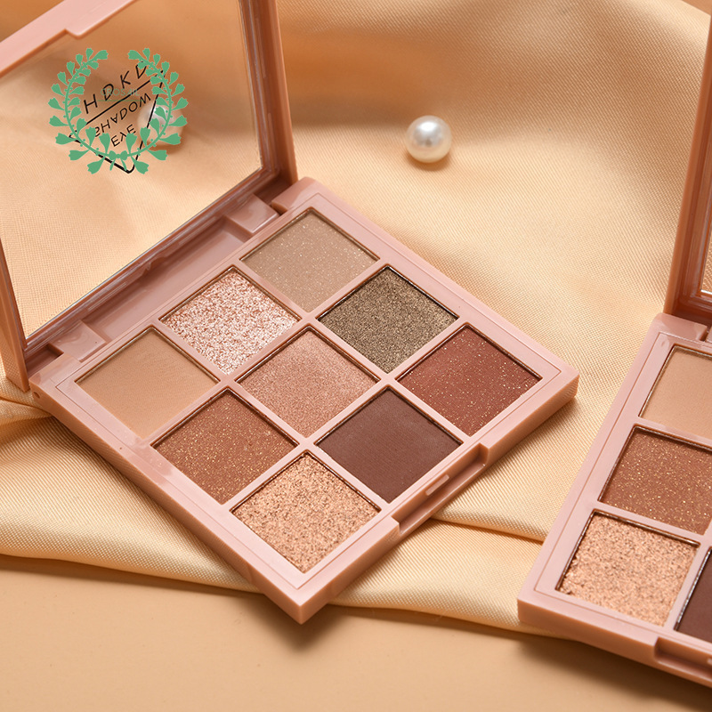 (Hàng Mới Về) Bảng Phấn Mắt 9 Màu Bí Ngô / Hoa Hồng / Bí Ngô Không Dễ Bay Phấn | BigBuy360 - bigbuy360.vn