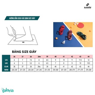 Giày Sandal Saado Nữ Chân chất NN01