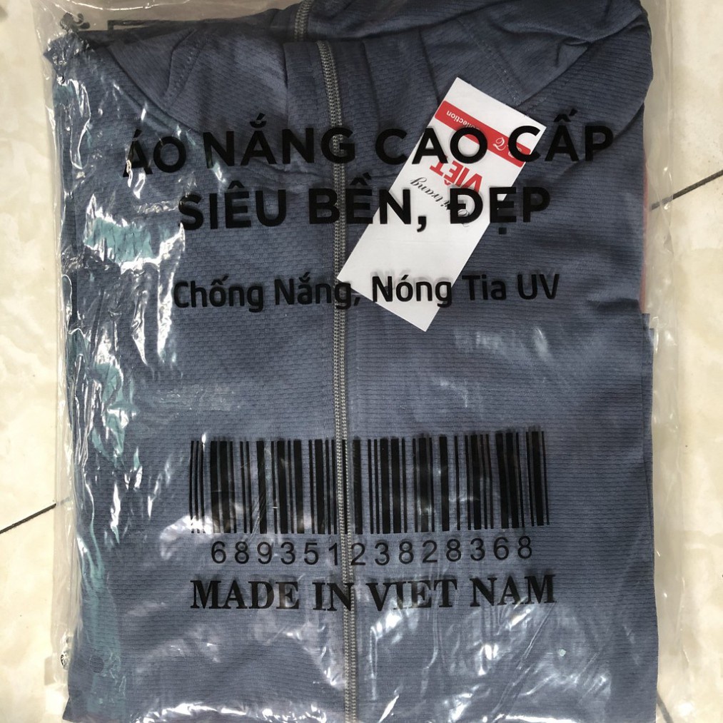 [ Áo Choàng Chống Nắng Vải Thông Hơi Kim Cương V968 - Thiết Kế Có Khóa Túi Tiện Ích - Chất Vải Chống Tia UV Cực Tổt ] | BigBuy360 - bigbuy360.vn