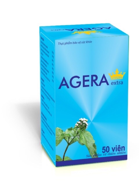 Agera extra Kingphar _Hỗ trợ làm giảm viêm xoang, viêm mũi dị ứng