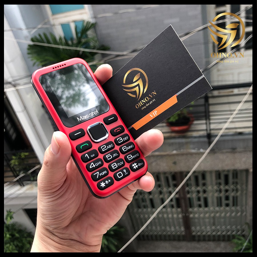Điện Thoại Cục Gạch MASSTEL IZI 109 Điện Thoại 2 Sim Loa To Pin Trâu FULLBOX - OHNO Việt Nam | BigBuy360 - bigbuy360.vn