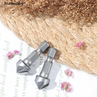 [Rut] 6 Flute Countersink Drill Bit Chamfer Cutting Woodworking Tool hexagon handle VN551