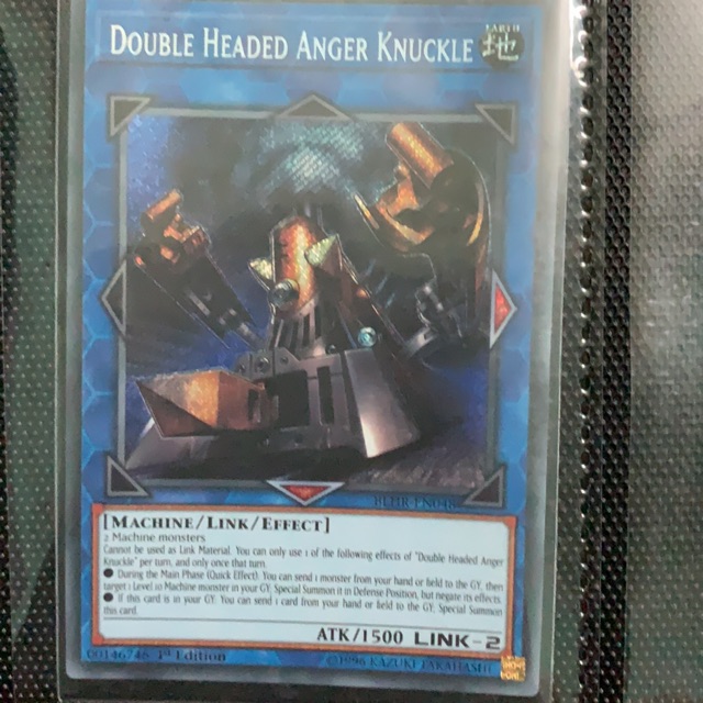 Bài yugioh: double headed anger knuckle