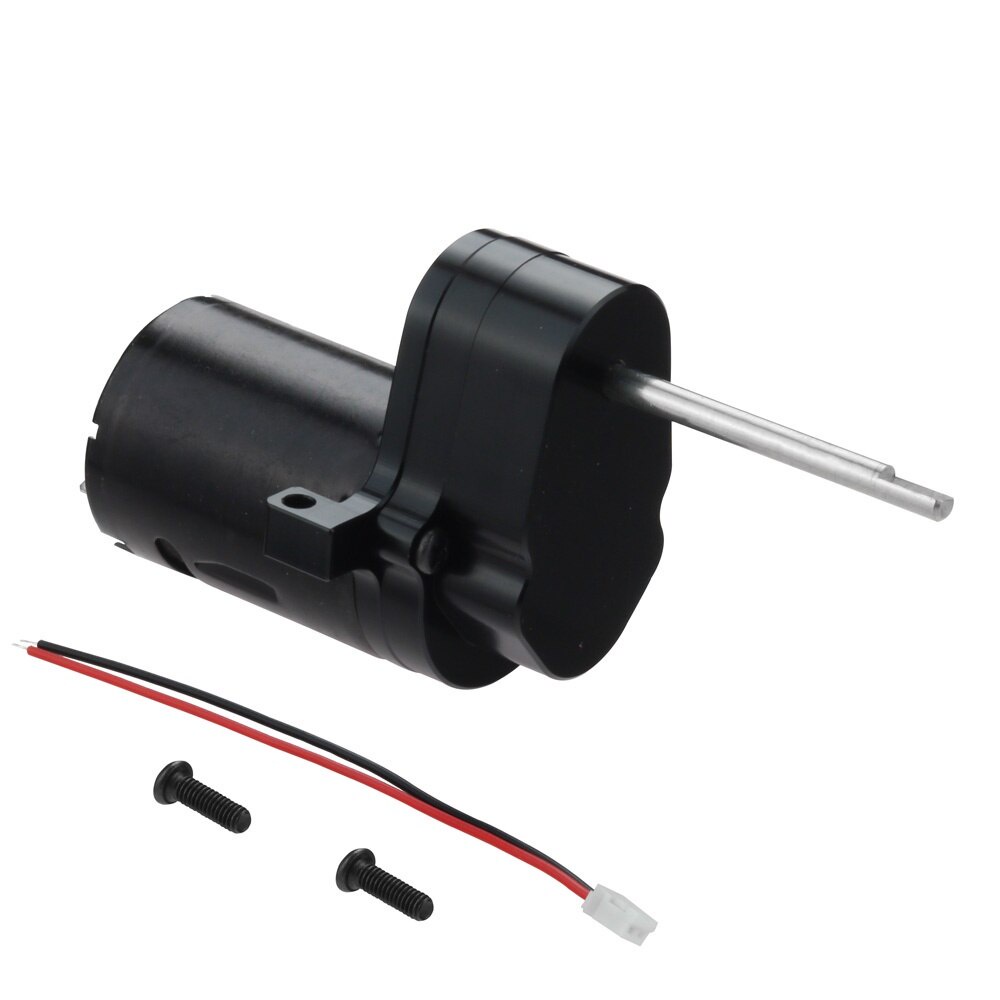Hộp số hộp số kim loại WPL D12 với động cơ chổi than 370 cho WPL D12 1/10 Bộ phận nâng cấp xe tải RC trên đường bộ
