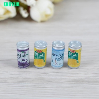 4 Lon Nước Mini Tỉ Lệ 1: 12 Trang Trí Nhà Búp Bê